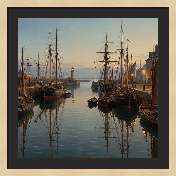 Tranquil Harbor Twilight