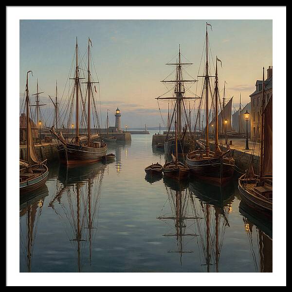 Tranquil Harbor Twilight