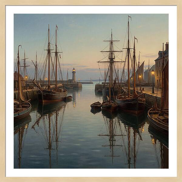 Tranquil Harbor Twilight