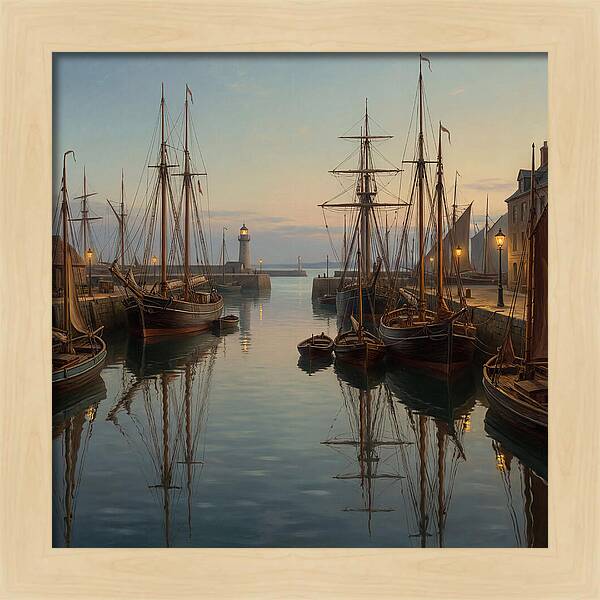 Tranquil Harbor Twilight