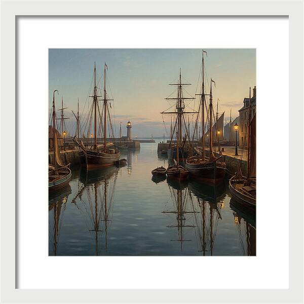 Tranquil Harbor Twilight