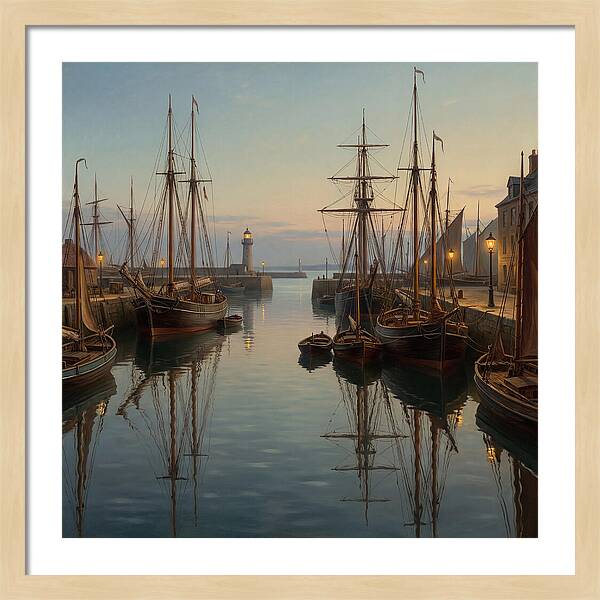 Tranquil Harbor Twilight