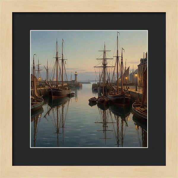 Tranquil Harbor Twilight