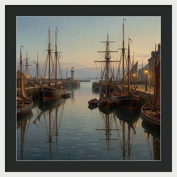 Tranquil Harbor Twilight