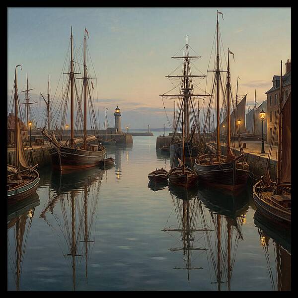 Tranquil Harbor Twilight