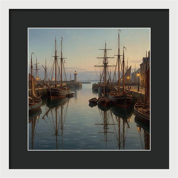 Tranquil Harbor Twilight
