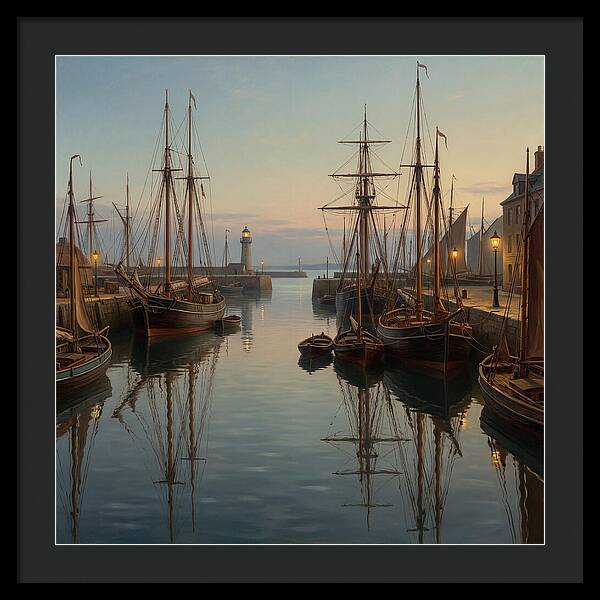Tranquil Harbor Twilight