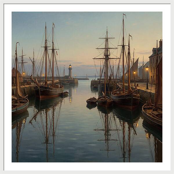 Tranquil Harbor Twilight