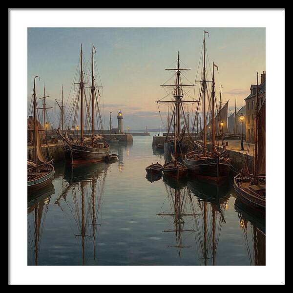 Tranquil Harbor Twilight