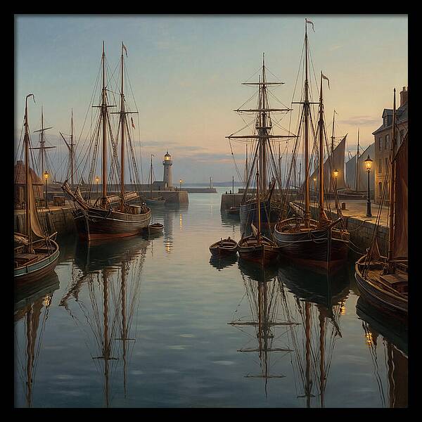Tranquil Harbor Twilight