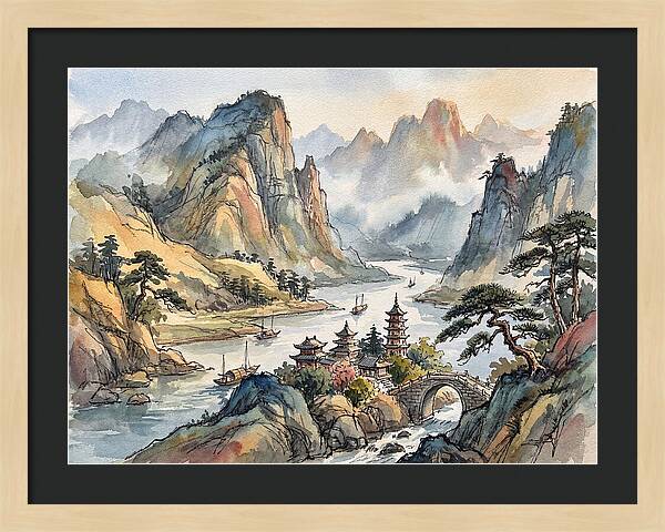Tranquil Harmony Of Nature