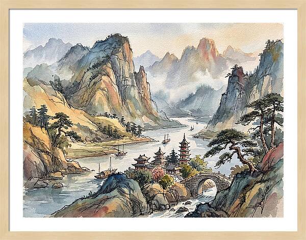 Tranquil Harmony Of Nature