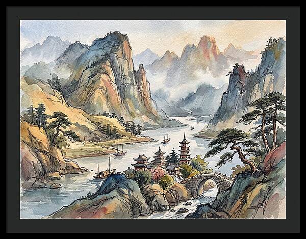 Tranquil Harmony Of Nature