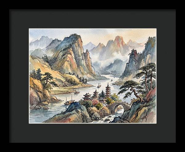 Tranquil Harmony Of Nature