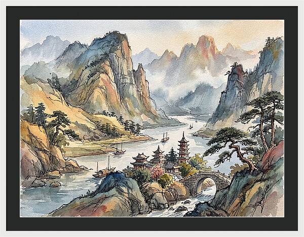 Tranquil Harmony Of Nature