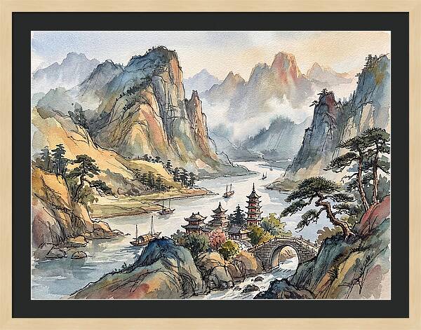 Tranquil Harmony Of Nature
