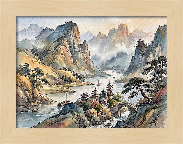 Tranquil Harmony Of Nature