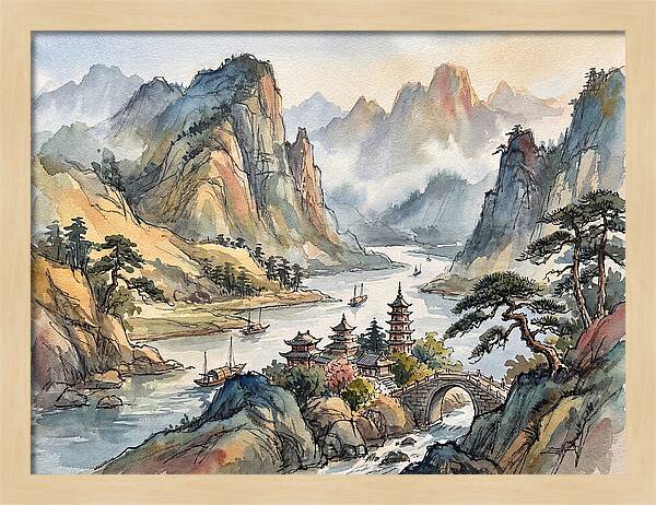 Tranquil Harmony Of Nature