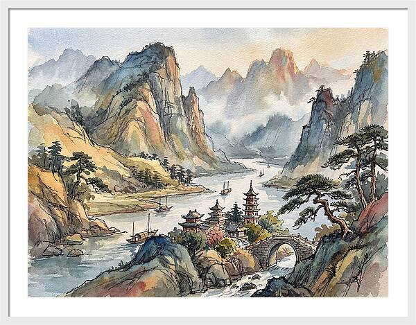 Tranquil Harmony Of Nature