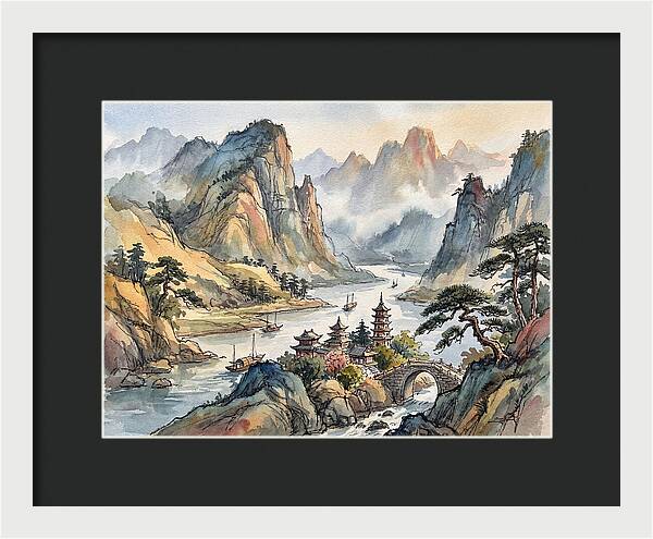 Tranquil Harmony Of Nature