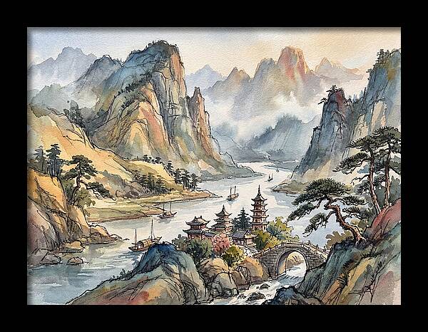 Tranquil Harmony Of Nature
