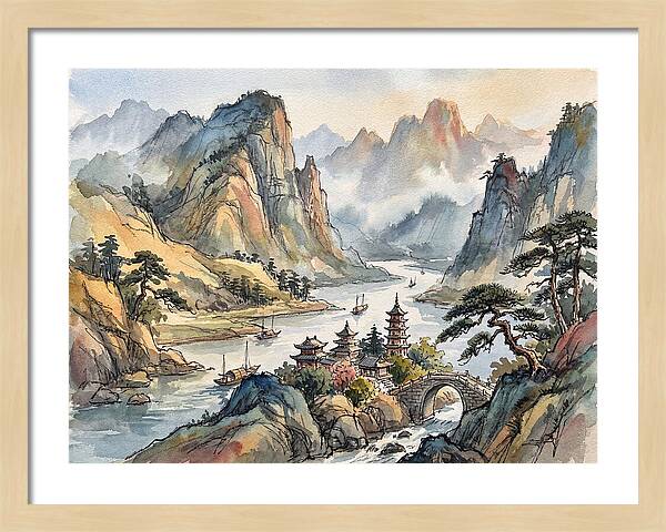 Tranquil Harmony Of Nature