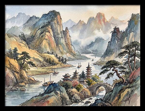 Tranquil Harmony Of Nature