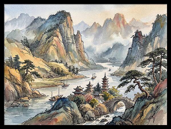 Tranquil Harmony Of Nature
