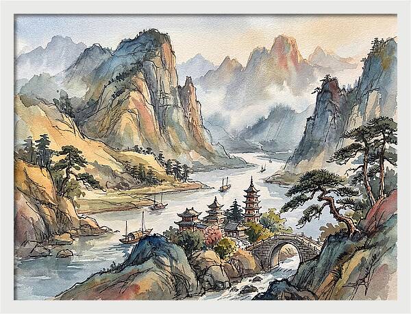 Tranquil Harmony Of Nature