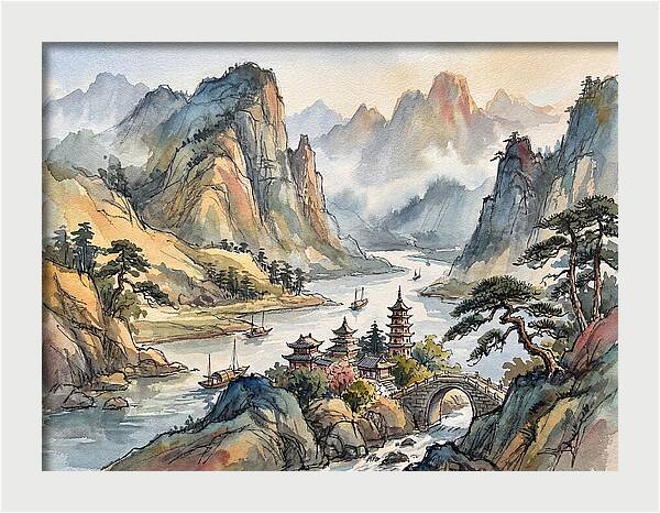 Tranquil Harmony Of Nature