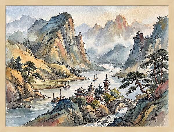 Tranquil Harmony Of Nature