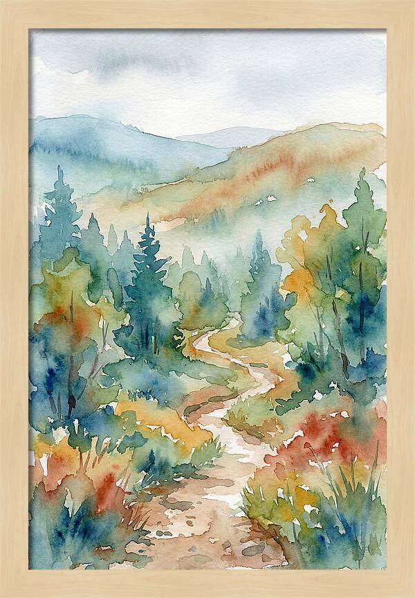 Tranquil Hiking Path