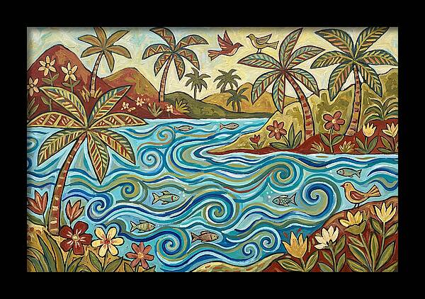 Tranquil Lagoon Reflections