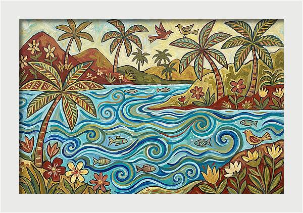 Tranquil Lagoon Reflections