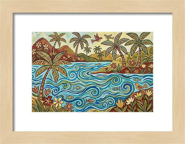 Tranquil Lagoon Reflections