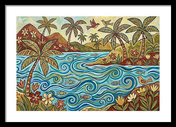 Tranquil Lagoon Reflections