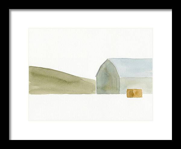 Tranquil Landscape In Watercolor