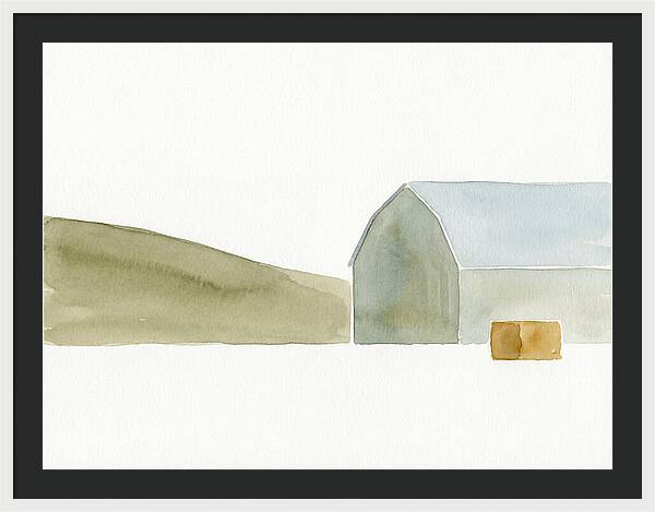 Tranquil Landscape In Watercolor