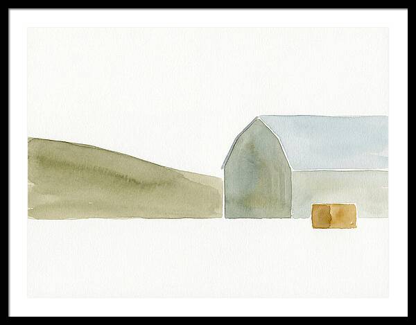 Tranquil Landscape In Watercolor