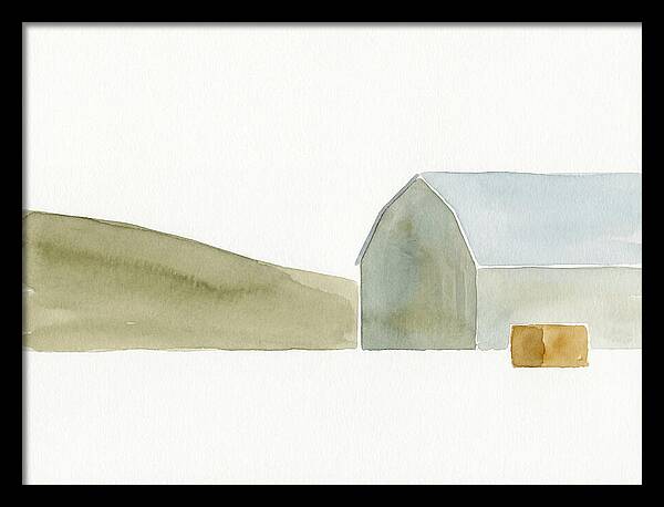 Tranquil Landscape In Watercolor