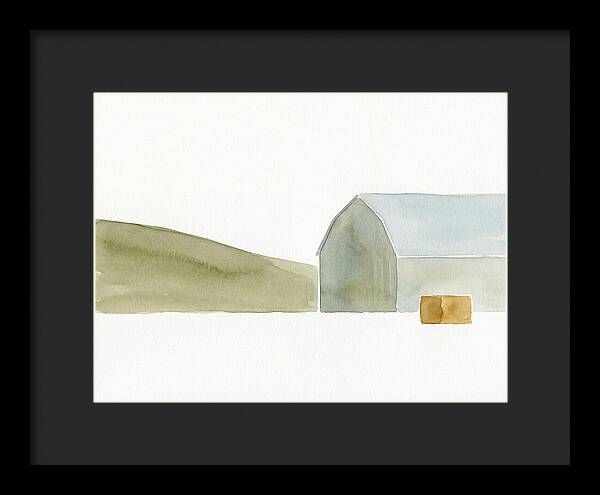 Tranquil Landscape In Watercolor