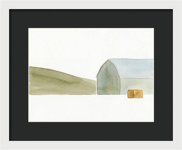 Tranquil Landscape In Watercolor