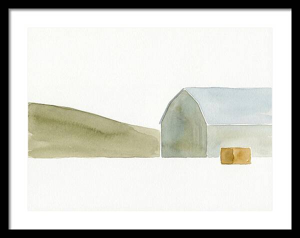 Tranquil Landscape In Watercolor