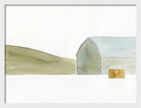 Tranquil Landscape In Watercolor
