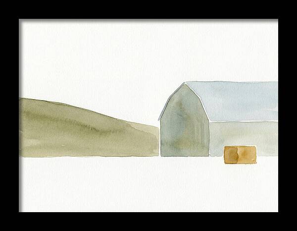 Tranquil Landscape In Watercolor