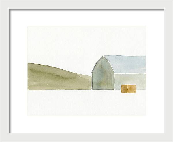 Tranquil Landscape In Watercolor