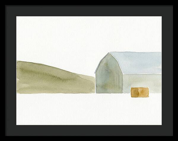 Tranquil Landscape In Watercolor