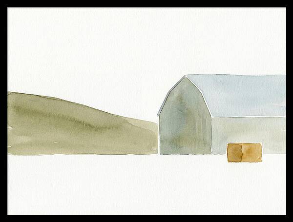 Tranquil Landscape In Watercolor
