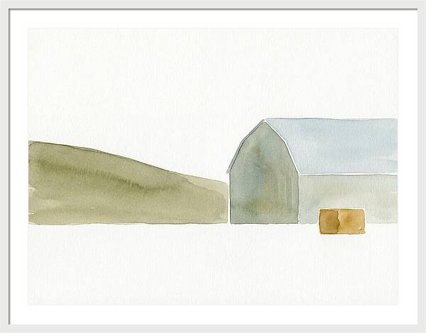 Tranquil Landscape In Watercolor
