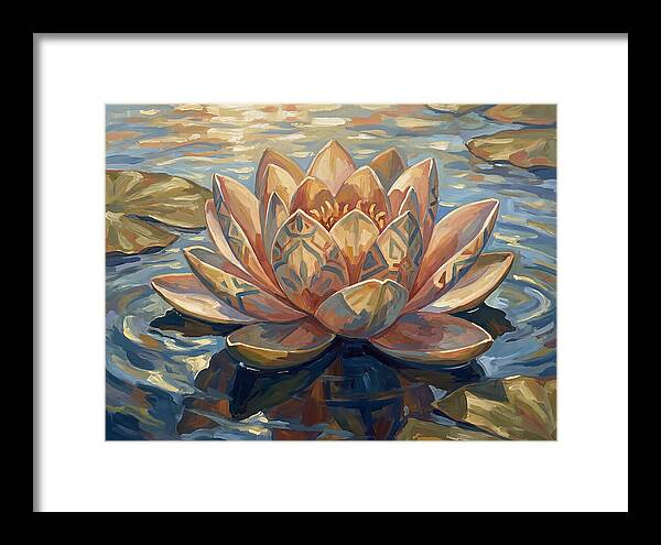 Tranquil Lotus Bloom